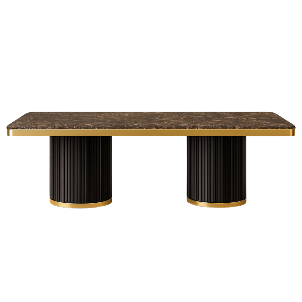 Denila Curve Dining Table