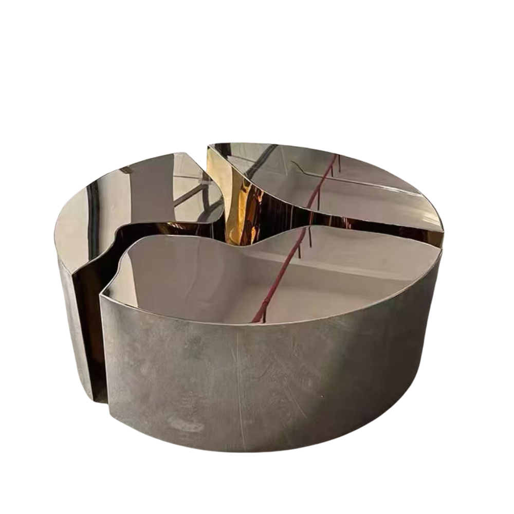 Aurion Stainless Steel Coffee Table