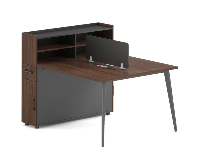 Catalina 2-Seater / 2-Way Cluster Office Workstation