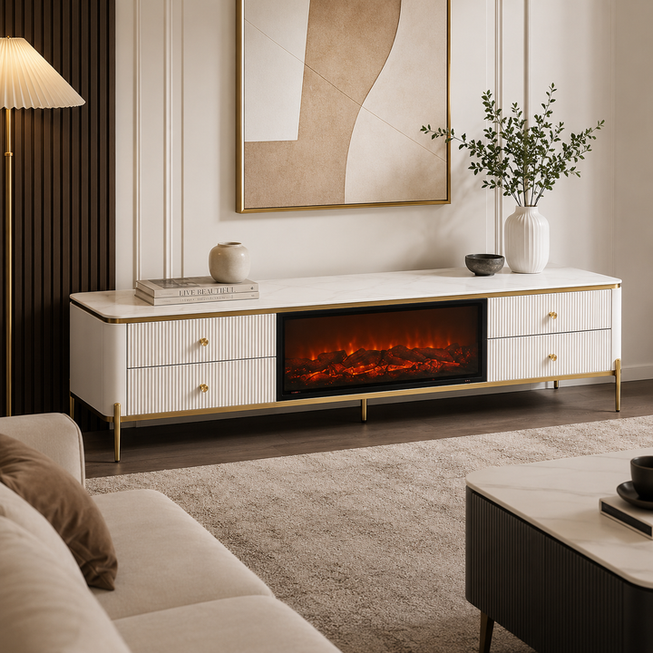 Zendaya Fireplace Plasma Stand