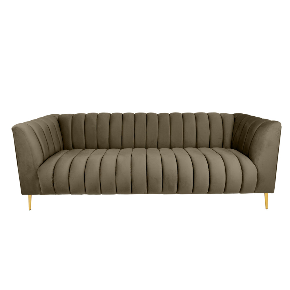 Zoey 3 Seater Stripe Couch
