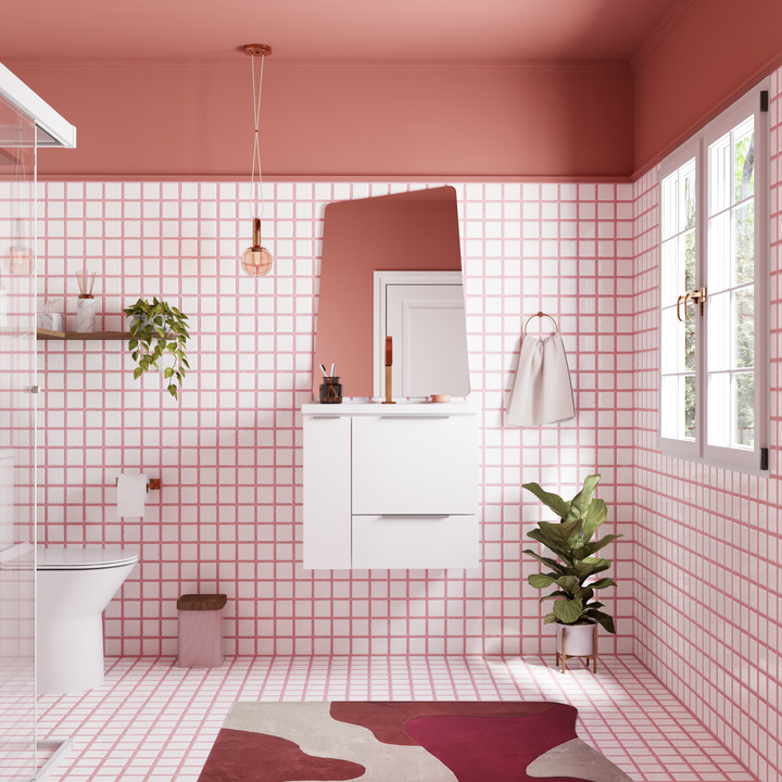 Caqui Steel bathroom Vanity