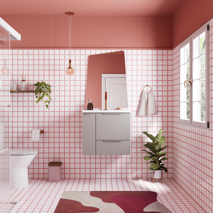 Caqui Steel bathroom Vanity