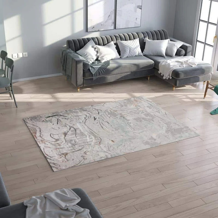 Artist Grey Wave Rug – 200 x 290 cm
