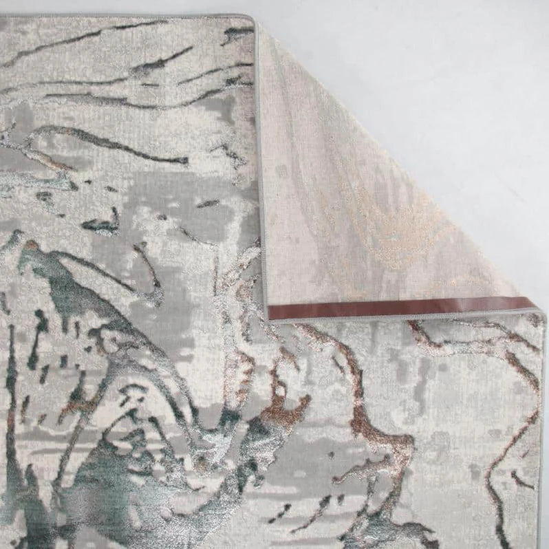 Artist Grey Wave Rug – 200 x 290 cm