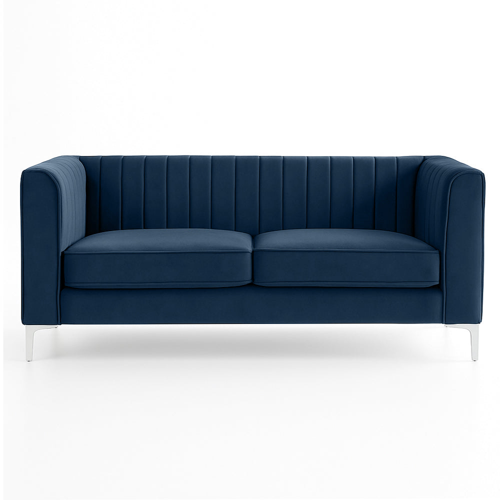 Oxford Three Seater Stripe Velvet