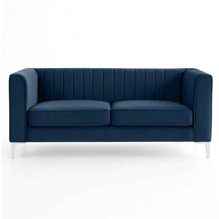 Oxford Three Seater Stripe Velvet
