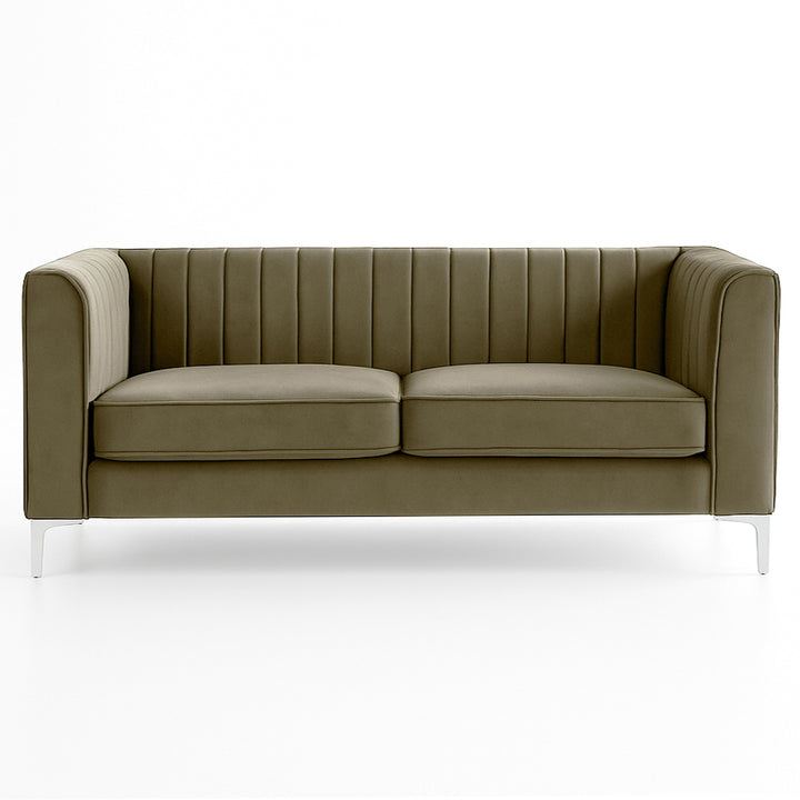 Oxford Three Seater Stripe Velvet