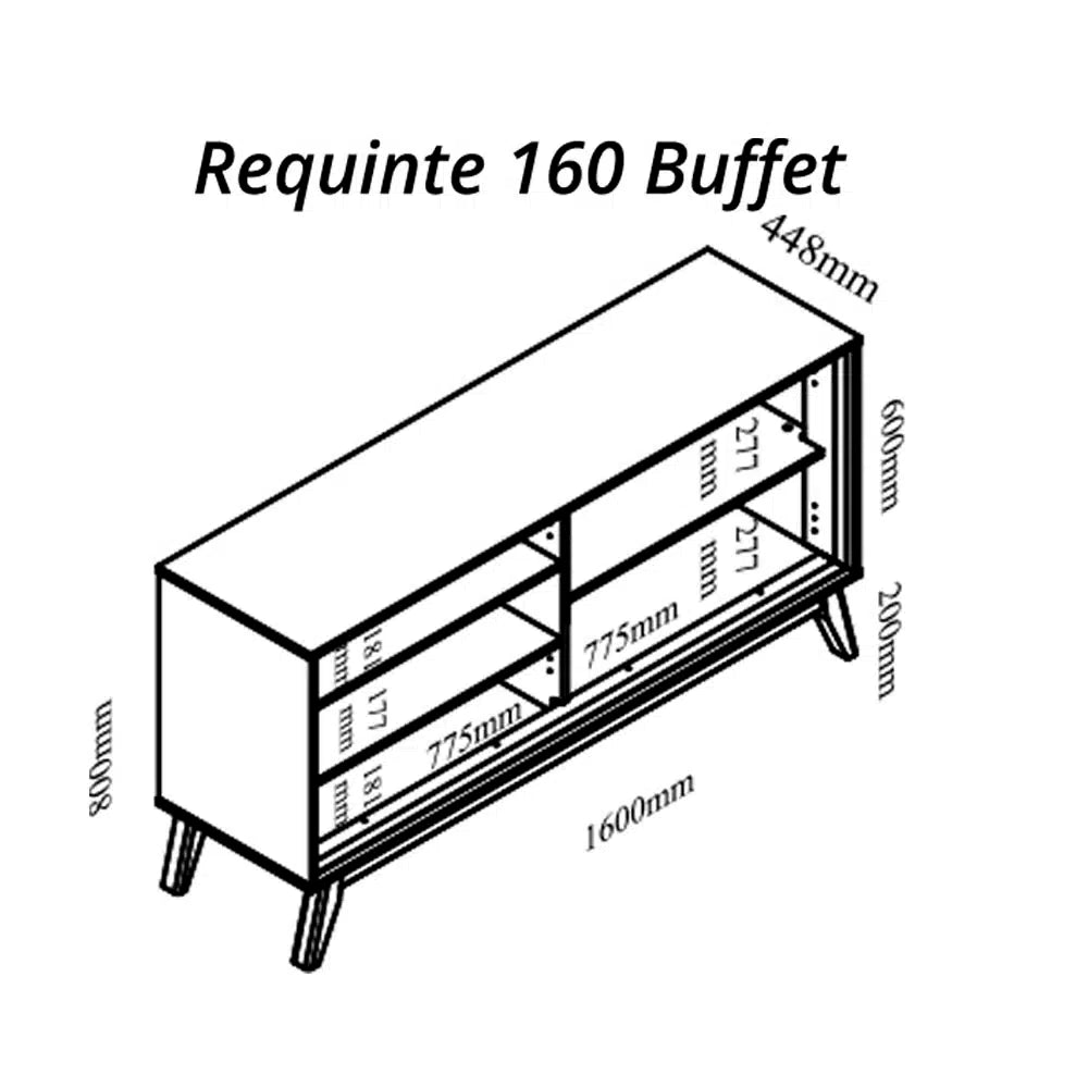Requinte 2 Door Buffet