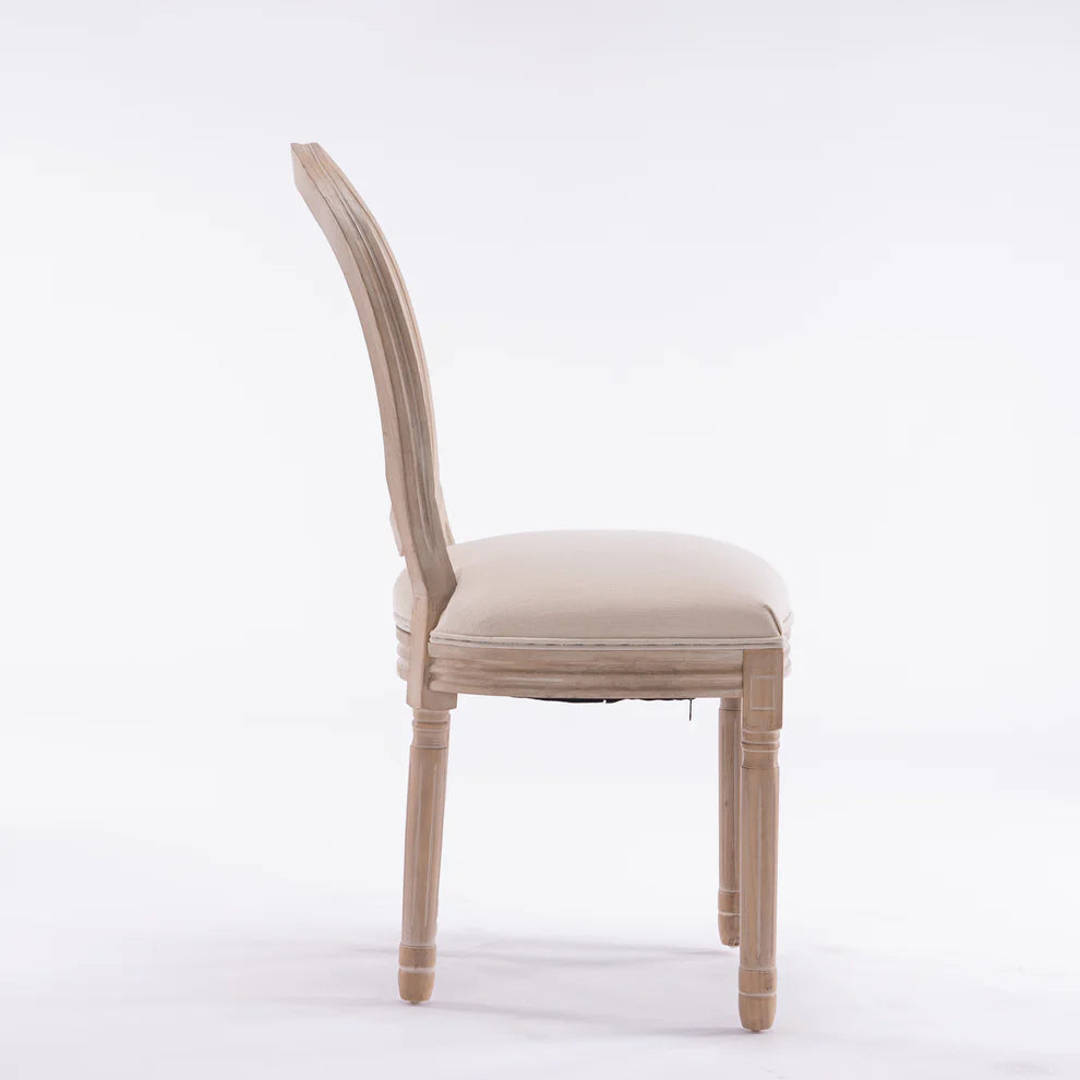 Rattan French Style Dining Chair – Set of 2