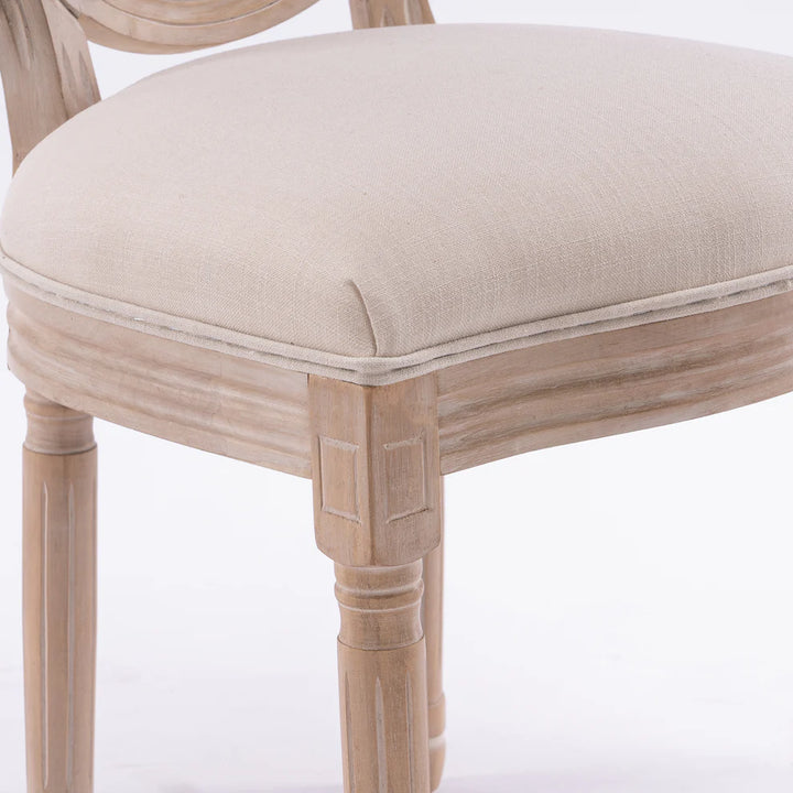 Rattan French Style Dining Chair – Set of 2