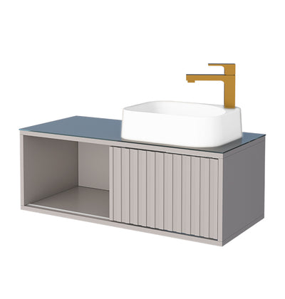 Lugo Wooden Bathroom Vanity With Libra Basin