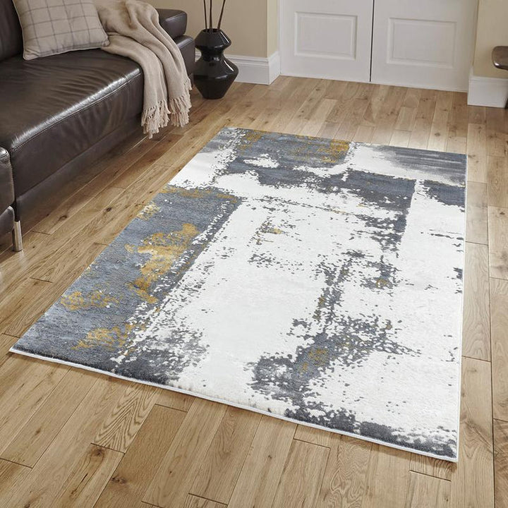 Elit Loch Grey Gold Rug – 160 x 230 cm