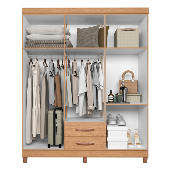 Ambar 6-Door Wardrobe