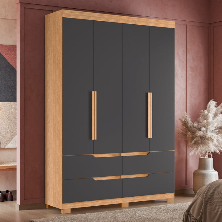 Doble 4-Door Wardrobe