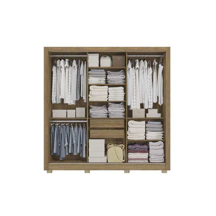 Estrada 3 Door Reversable Sliding Wardrobe