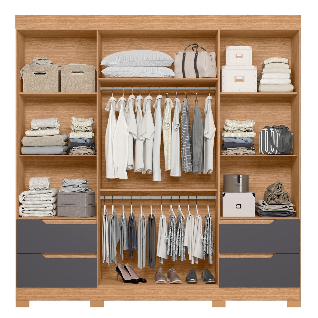 Vivacce 6-Door Wardrobe