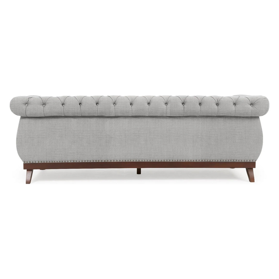 Huda Linen 3 Seater Sofa