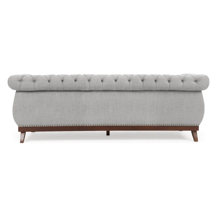 Huda Linen 3 Seater Sofa