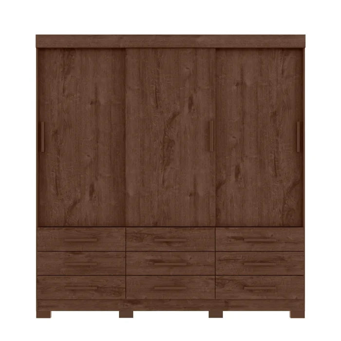 iDeale Max 3-Door 9-Drawer  Wardrobe