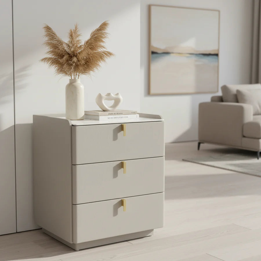 Cecelia 3-Drawer Pedestal