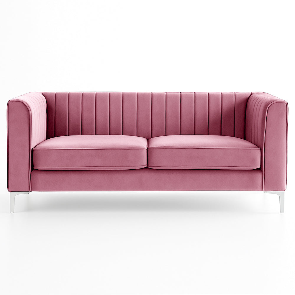 Oxford Three Seater Stripe Velvet