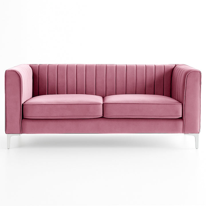 Oxford Three Seater Stripe Velvet