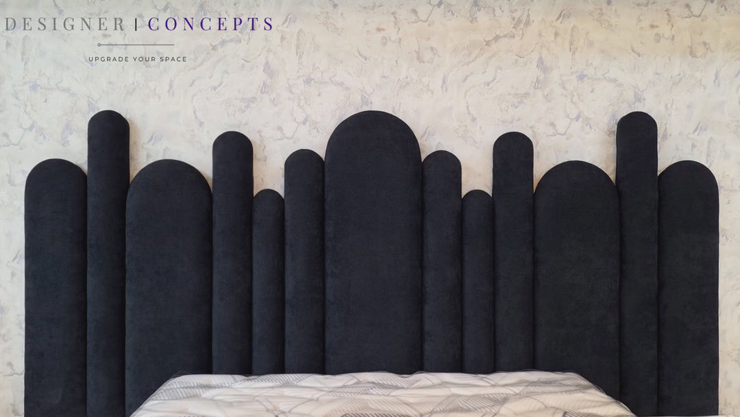Yardley Artisty Overlap Linen Headboard Only