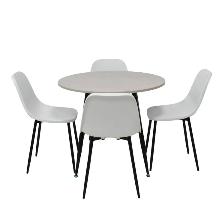 Nordic 5pc Dining Set