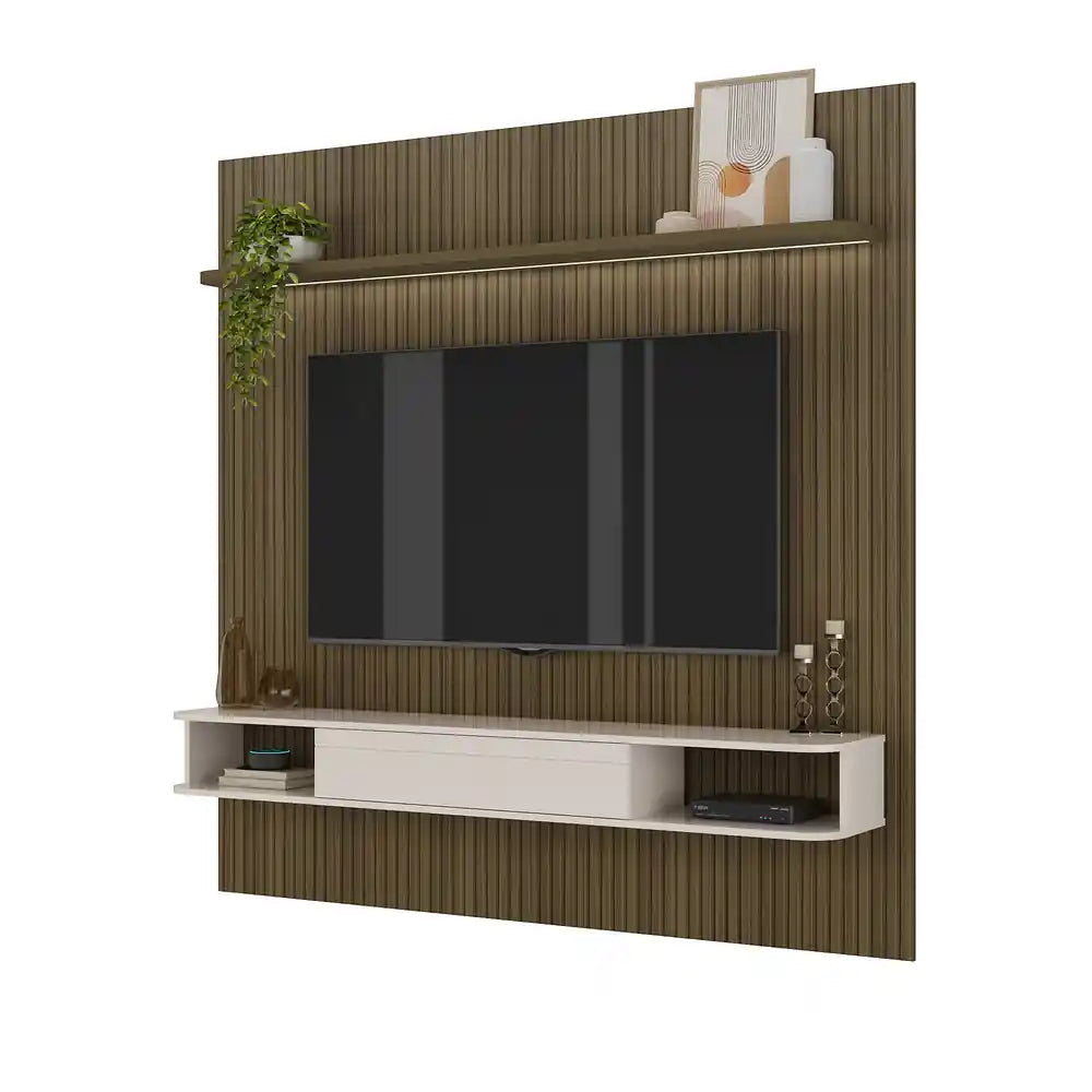 Belluno TV Panel Pine-Off White