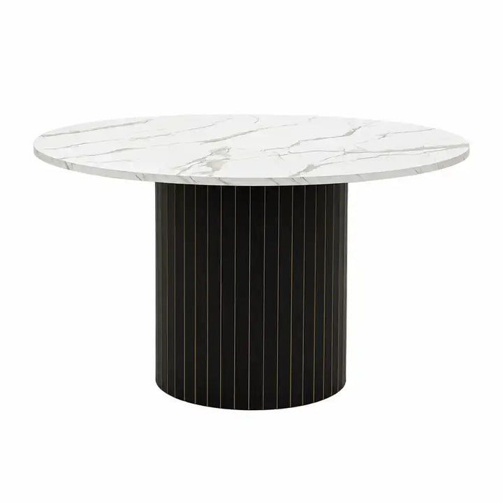 Oslo 5pc Dining Set Black-Grey