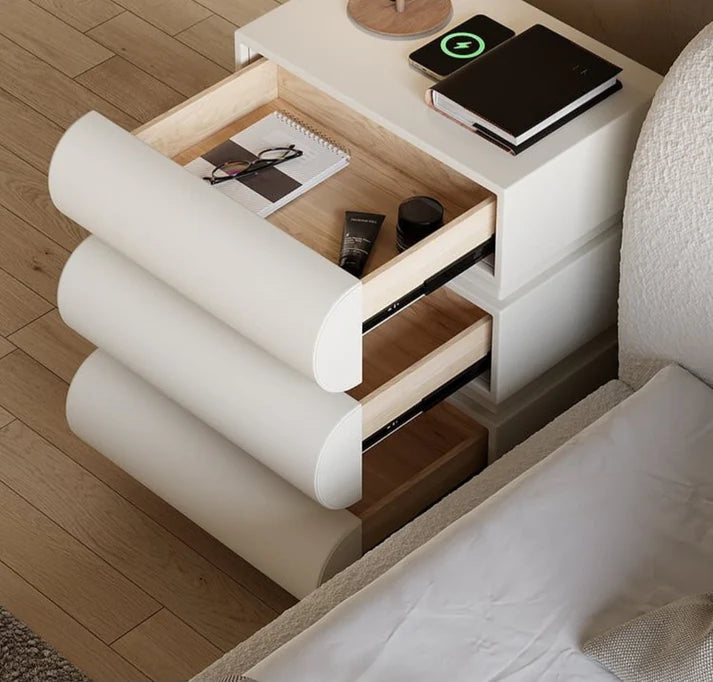 Wave 3-Drawer Pedestal