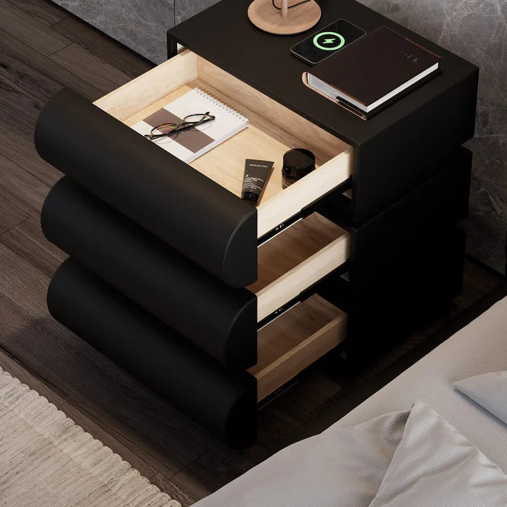 Wave 3-Drawer Pedestal