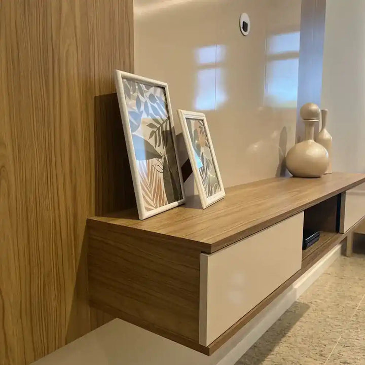 Bryer TV Panel Oak-Off White
