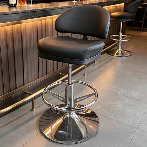 Delilah Leather Premium Barstool