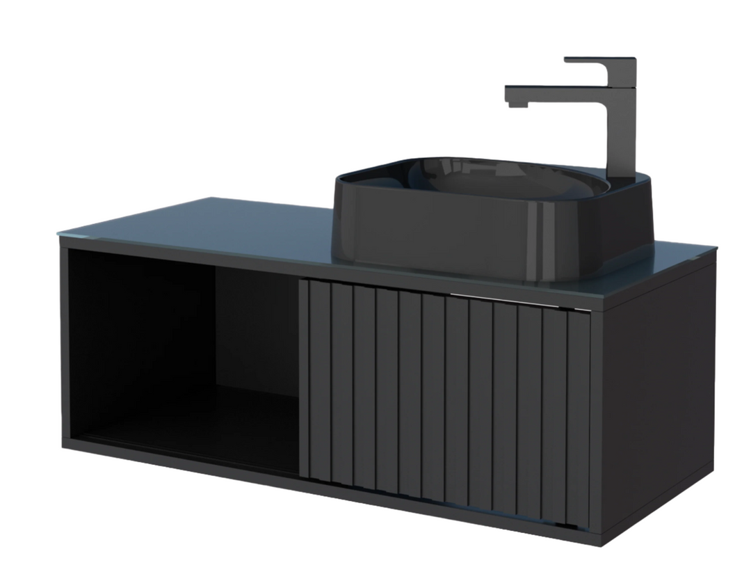 Lugo Wooden Bathroom Vanity With Libra Basin