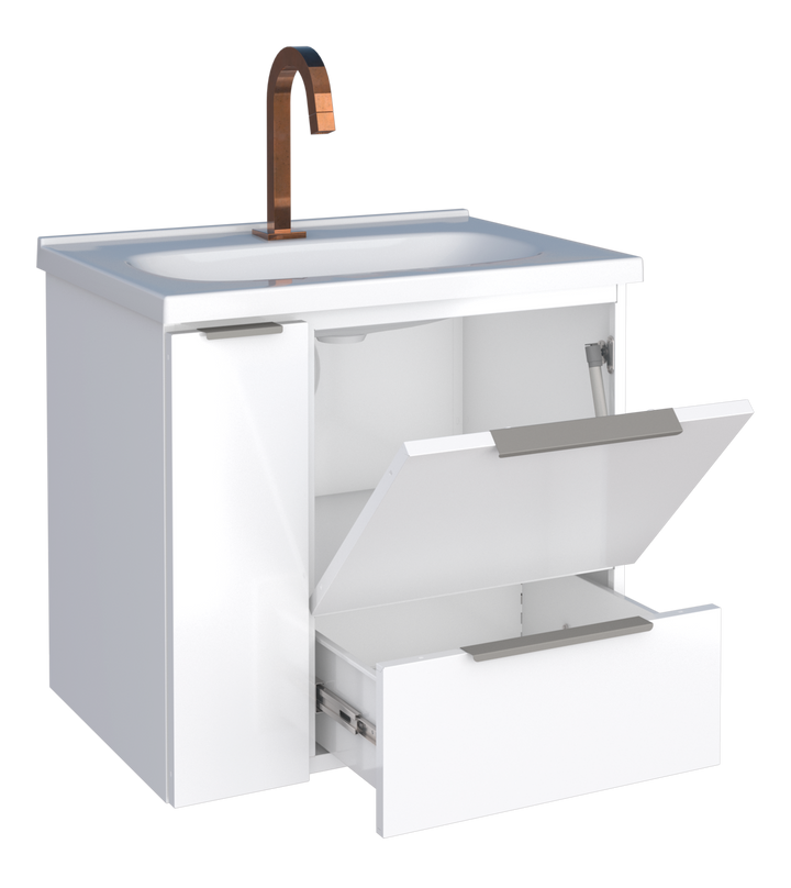 Caqui Steel bathroom Vanity