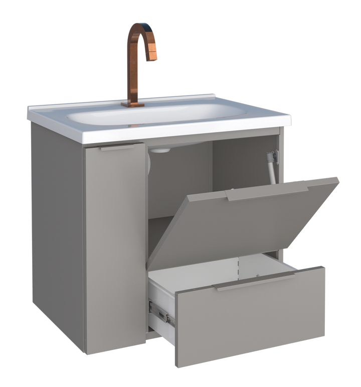 Caqui Steel bathroom Vanity