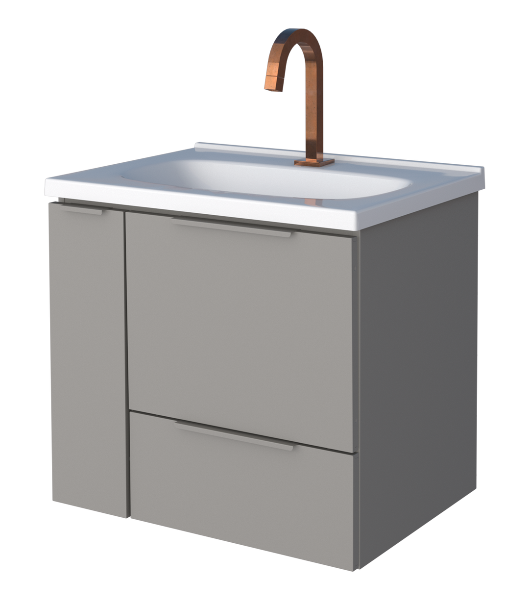 Caqui Steel bathroom Vanity