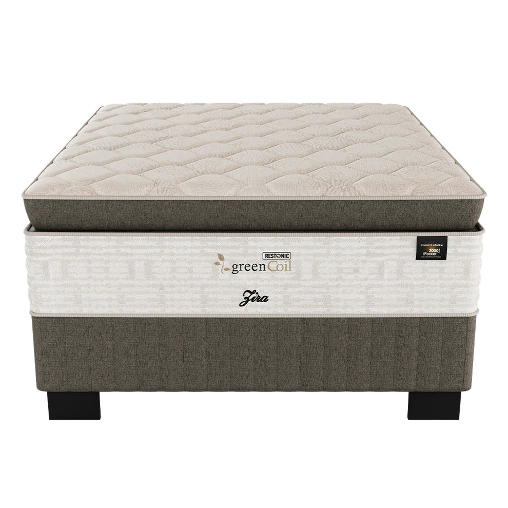 Restonic GreenCoil Zira Base and Mattress