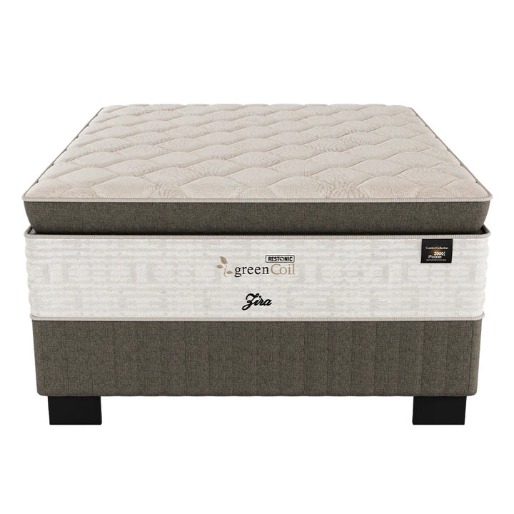 Restonic GreenCoil Zira Base and Mattress