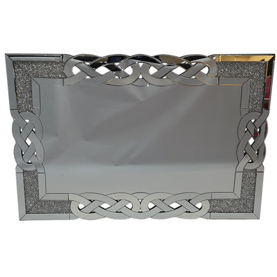 Corazon Silver Square Mirror Only